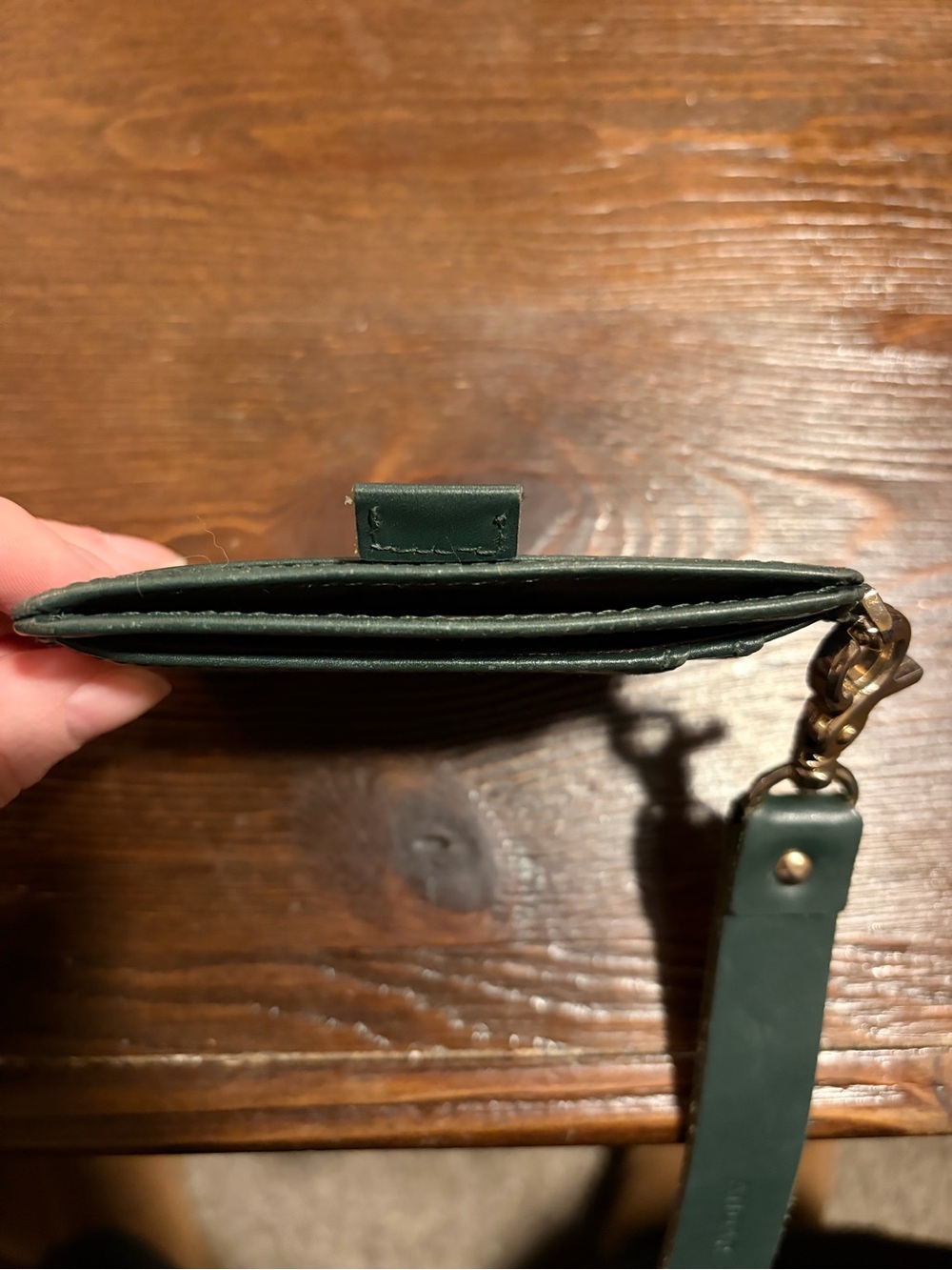 Andar Denner Wristlet Wallet in Pine - Picture 4 of 4